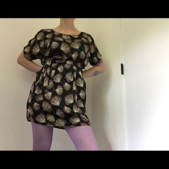 Forever 21 Shoulder Slit Black Mini Dress - Picture 7 of 14